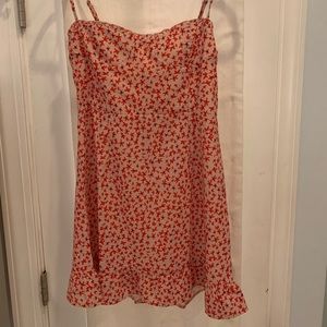 Princess Polly Pink and Red Mini Dress